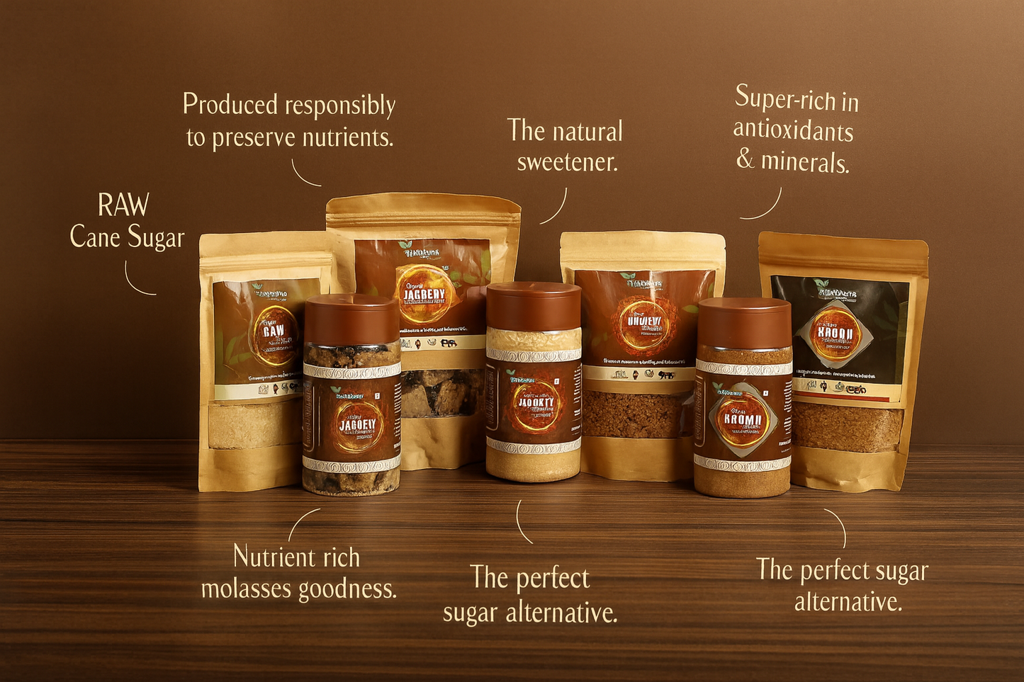 Pindaura Jaggery Block – Traditional Taste (1kg)